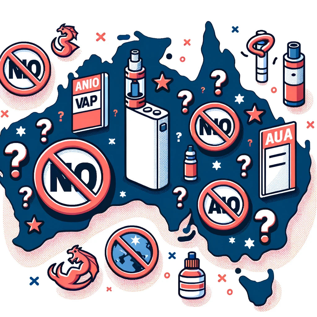Why aren't nicotine vaping products legal for sale in Australia?