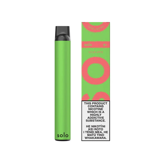 Sour Apple | SOLO Single Use Disposable Vape