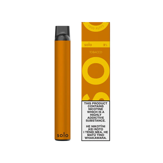 Tobacco | SOLO Single Use Disposable Vape