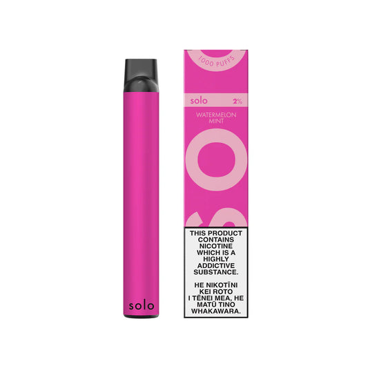 Watermelon Mint | SOLO Single Use Disposable Vape