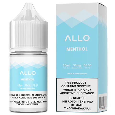 Menthol by Allo Salts Nic Salts Podlyfe