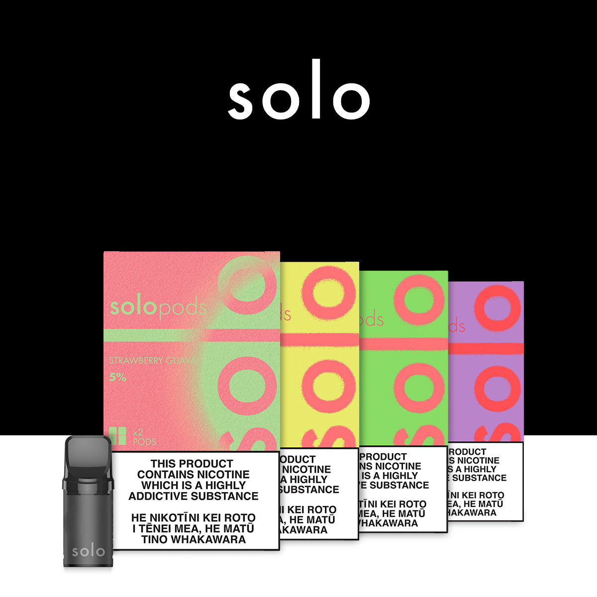 Solo Pod Replacement Cartridges (2 Pack)