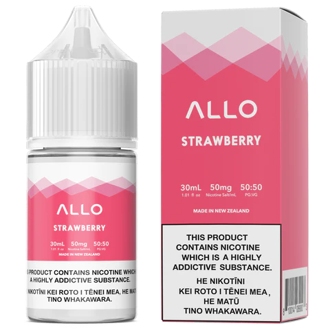 Strawberry by Allo Salts Nic Salts Podlyfe