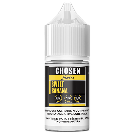 Sweet Banana by Chosen Salts Nic Salts Podlyfe